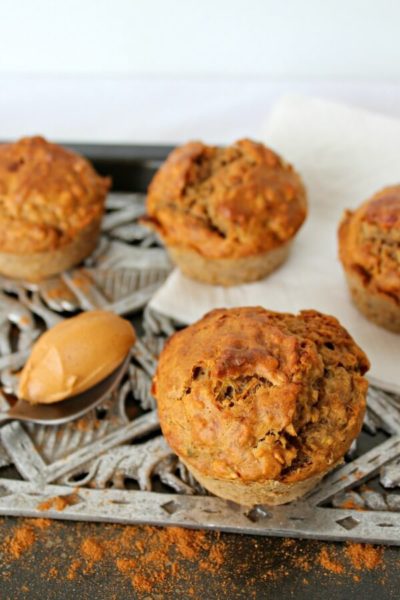 Oatmeal Peanut Butter Banana Muffins Berry Sweet Life