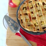 rustic nectarine & ginger summer tart