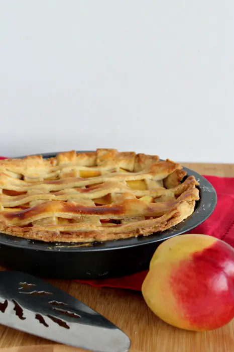 rustic nectarine & ginger summer tart | berrysweetlife.com