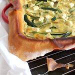 Zucchini & Feta Quiche with Phyllo Pastry | www.berrysweetlife.com