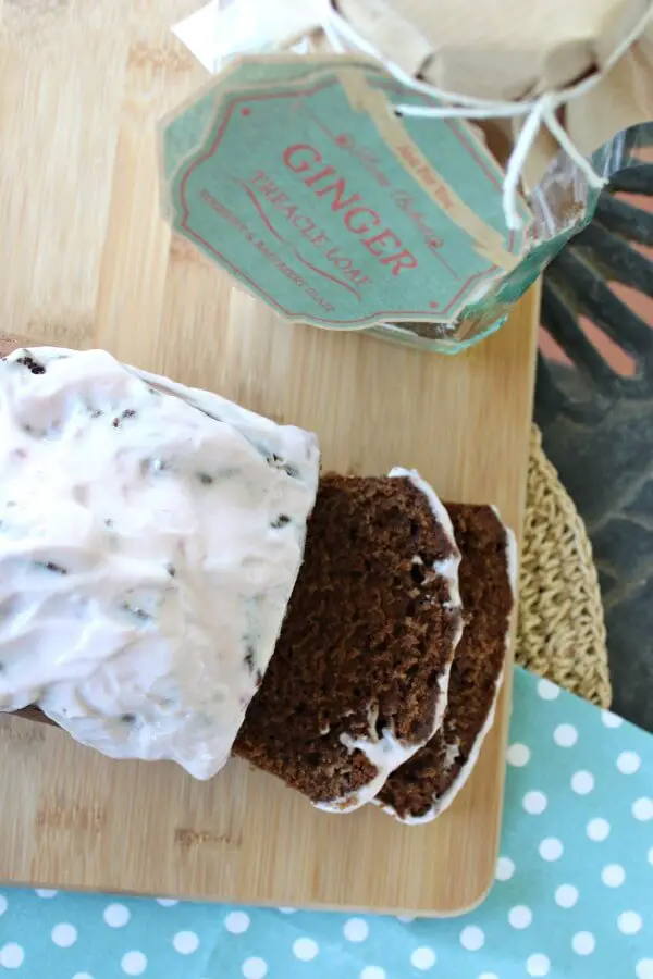 Ginger Treacle Loaf with Yoghurt Raspberry Frosting | www.berrysweetlife.com