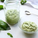 The Best Herby Avocado & Yoghurt Pesto Sauce. A creamy pesto sauce that is very quick & easy, healthy and versatile. No oil added, full of goodness! | berrysweetlife.com