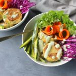 Garlic Ginger Masala Veggie Burger Bowls. A healthy vegetarian, fresh, delicious & satisfying meal that is quick to prepare and very versatile | berrysweetlife.com