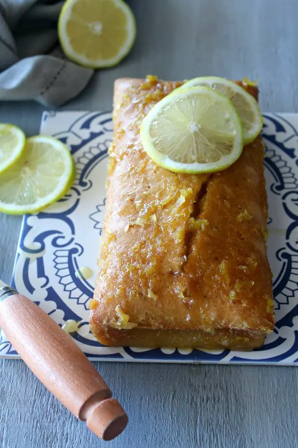 The Simplest Lemon Drizzle Loaf Cake. A melt in the mouth lemon explosion! 15 minutes to prepare, this cake couldn't be easier or more delicious! | www.berrsweetlife.com