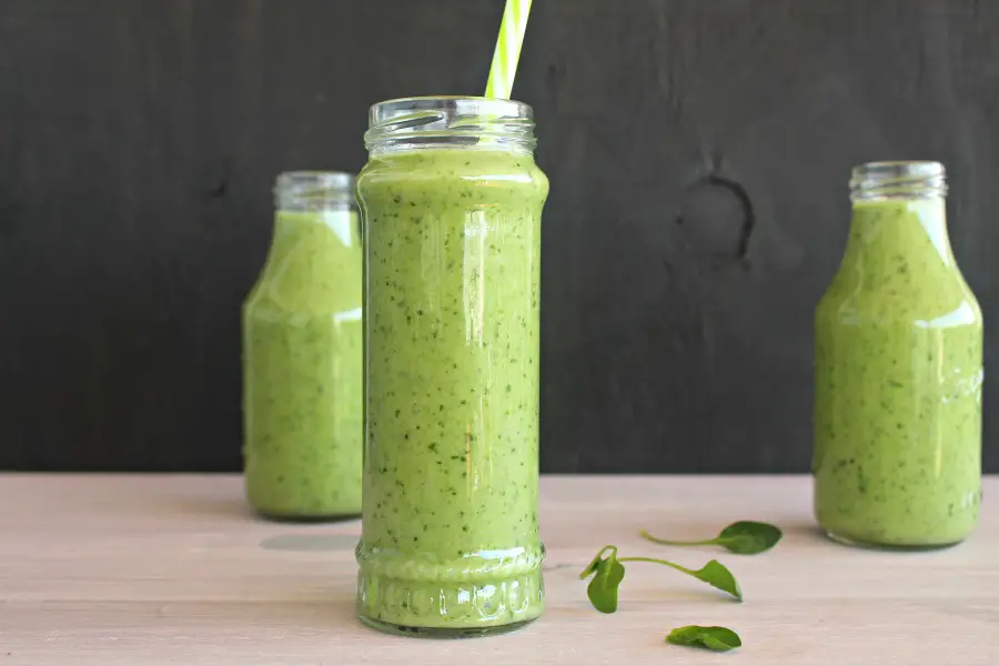 Green Apple Spinach Smoothie- Spirited and Then Some