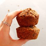 Breakfast Banana Bran Spice Muffins. Naturally sweetened, healthy muffins that take just over 20 minutes to make. Delicious eaten hot out the oven, and the perfect breakfast on the go! | berrysweetlife.com