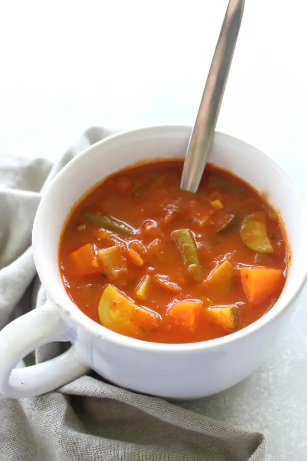 Easy Homemade Vegetable Soup Recipe