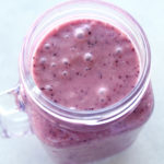 This high Antioxidant Berry Blaze Smoothie is full of superfood berries, banana and coconut milk. Dairy free, vegan and easy to make | berrysweetlife.com