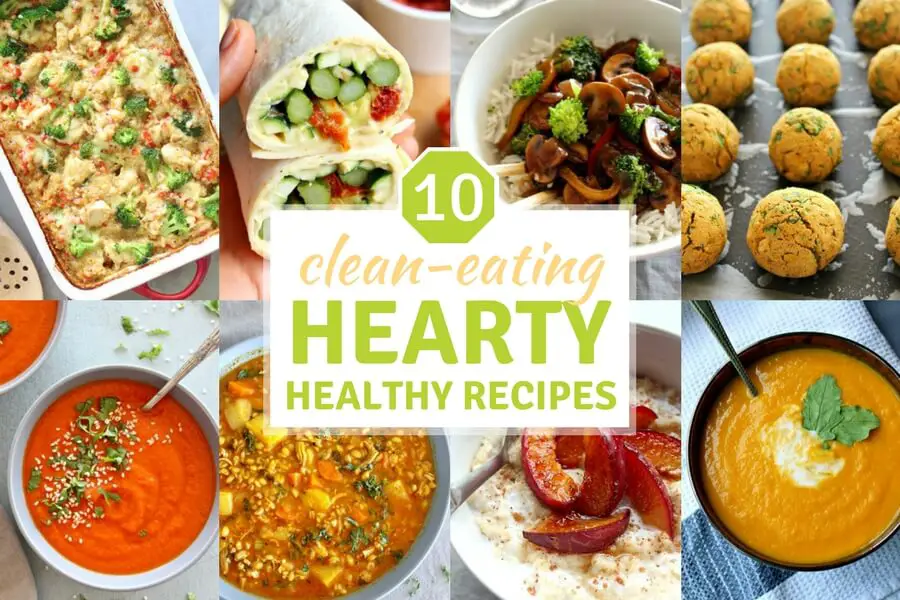 A list of 10 Clean Eating Hearty Healthy Recipes that will leave you feeling nourished, comforted and satisfied | berrysweetlife.com