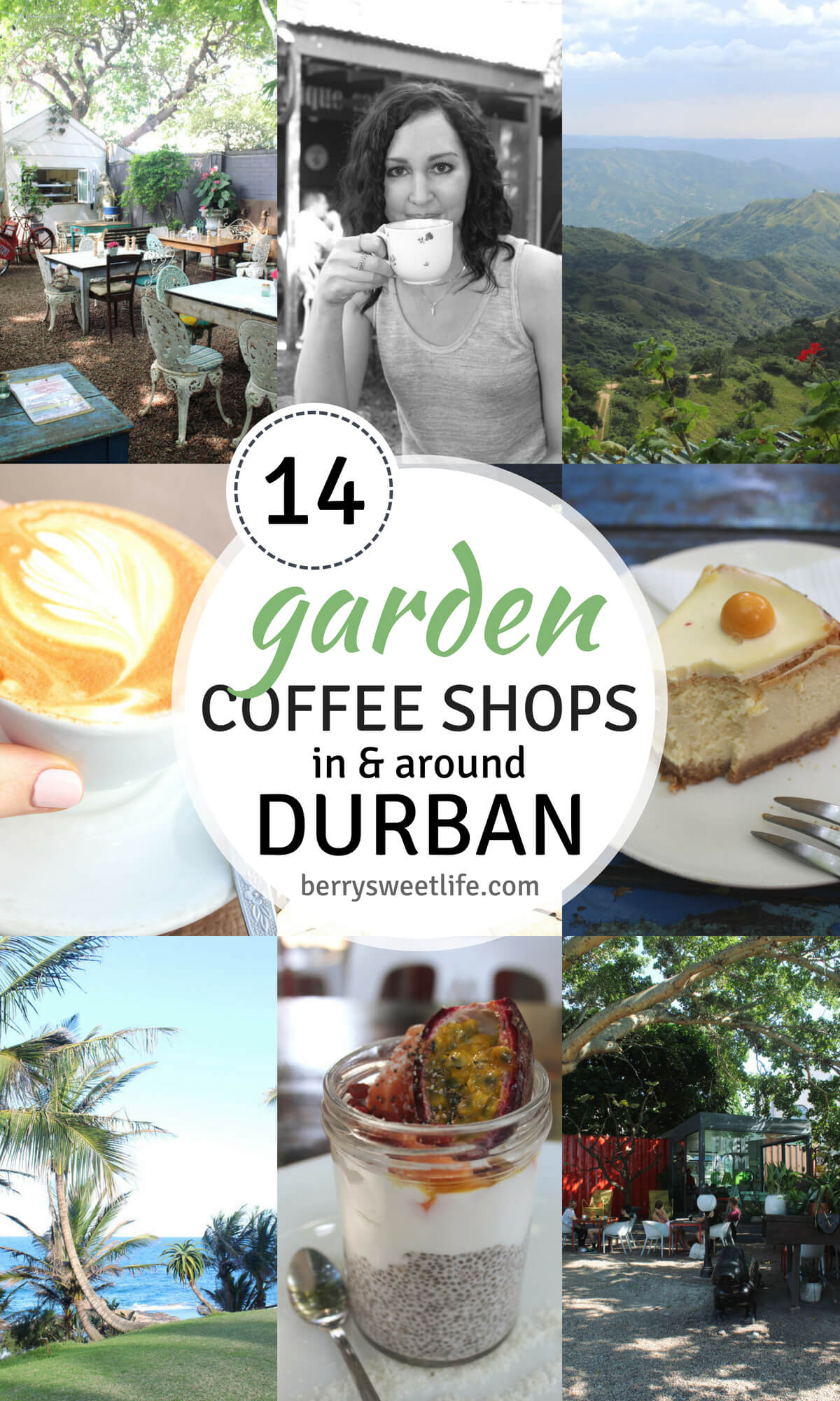 A list of the 14 Best Garden Coffee Shops In Durban, Hillcrest, Bothas Hill and Salt Rock! | berrysweetlife.com