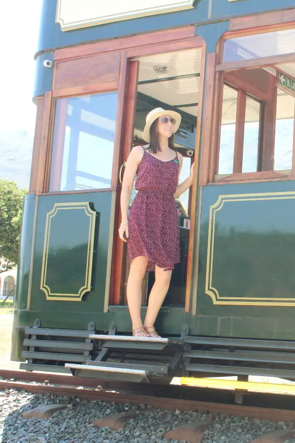 Taking The Wine Tram Tour In Cape Town - experience picturesque vineyards, breath-taking scenery, world-class cuisine, fine wines and a 300 year history! | berrysweetlife.com