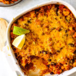 Cuban-Style Chicken Rice Bake | berrysweetlife.com