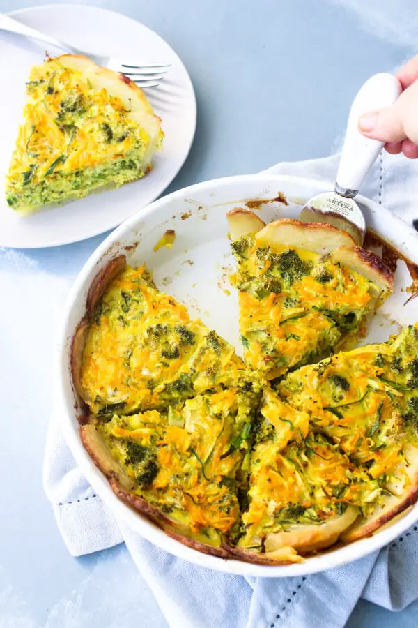 Perfect Dairy Free Veggie Quiche | berrysweetlife.com