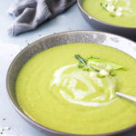 Broccoli Cauliflower Potato Leek Soup | berrysweetlife.com