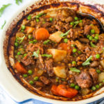 Crock Pot Beef And Lentil Stew | berrysweetlife.com