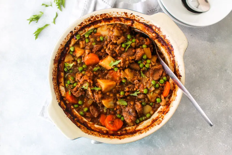 Crock Pot Beef And Lentil Stew | berrysweetlife.com