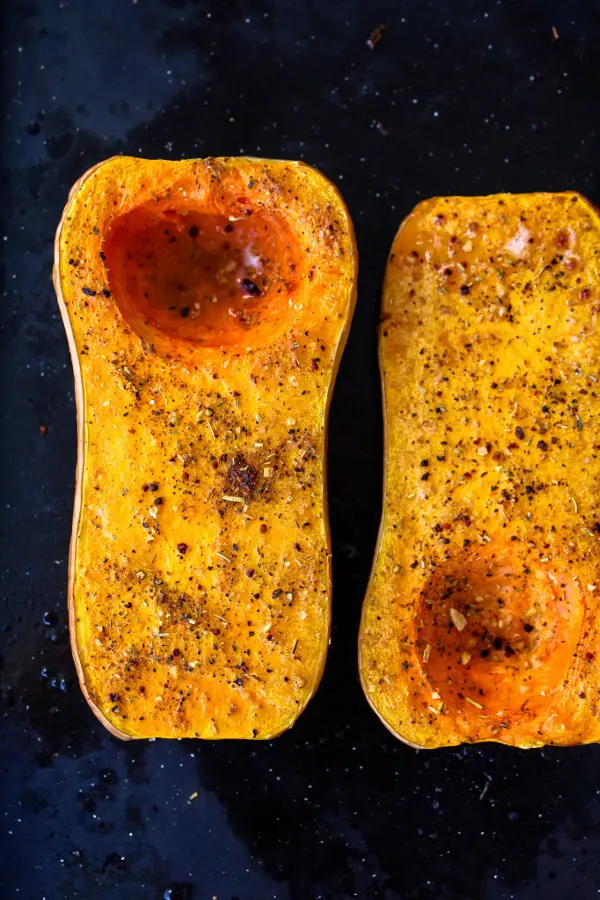 Feta And Caramelised Onion Roasted Butternut | berrysweetlife.com