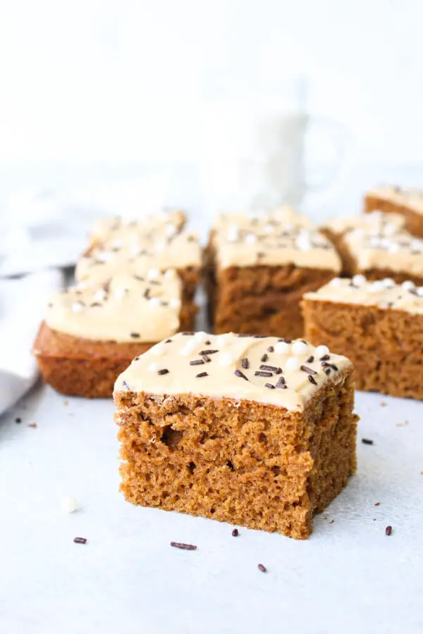 Gingerbread Sheet Cake With Cream Cheese Frosting | berrysweetlife.com